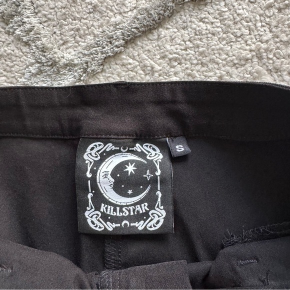 KILLSTAR Eternal super Flare pants Black trousers Small - Picture 4 of 12